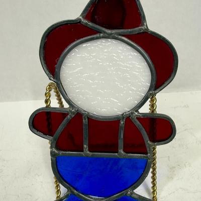 Fireman Stained Glass Ornament