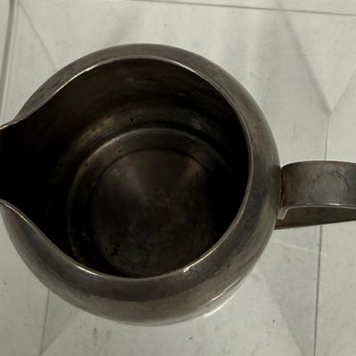 Silver-plated Creamer with handle