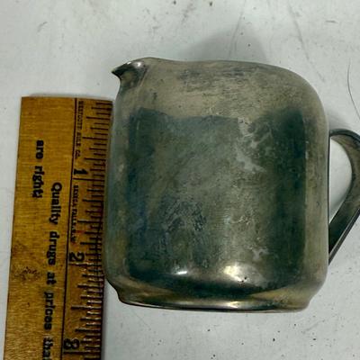 Silver-plated Creamer with handle