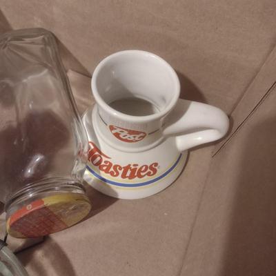 Assorted Collectible Glass Containers and Other