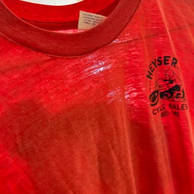 4 Vintage T-Shirts, Tshirts - Motorcycle, Mechanic