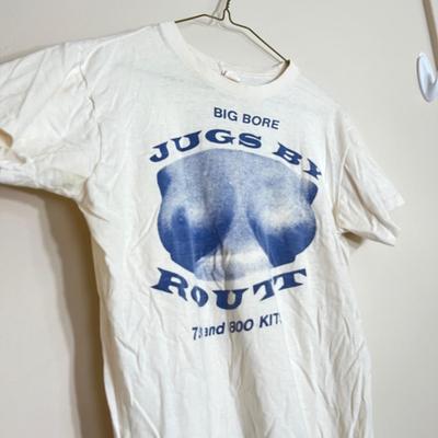 4 Vintage T-Shirts, Tshirts - Motorcycle, Mechanic