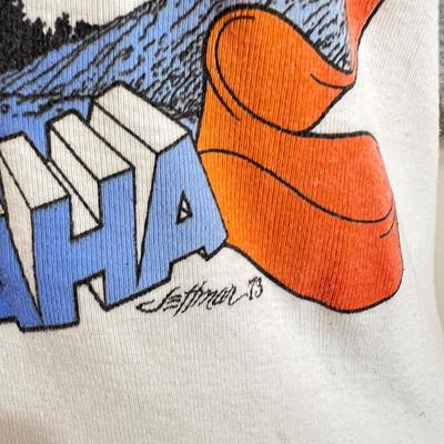 2 Vintage 1970’s Motorcycle T-Shirts, Tshirts - Honda, Yamaha