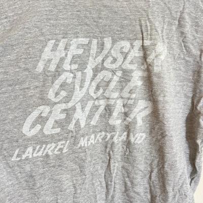 2 Vintage 1970’s Motorcycle T-Shirts, Tshirts - Honda, Yamaha