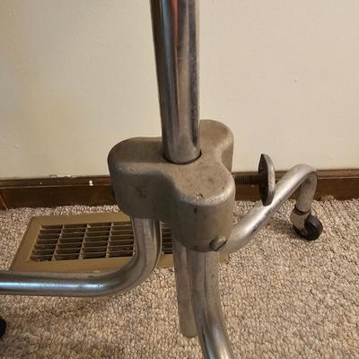 Two Vintage Rolling Medical Trays (PC-JS)