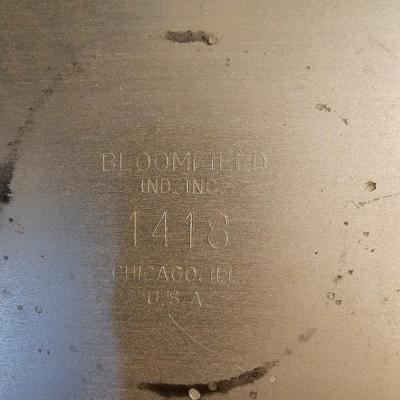 Two Vintage Rolling Medical Trays (PC-JS)