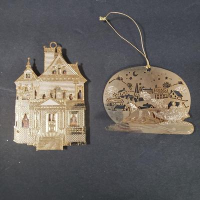 LOT 71L: Large Assortment of Ornaments-Wedgewood; Lots of Hallmark