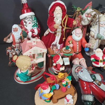 LOT 71L: Large Assortment of Ornaments-Wedgewood; Lots of Hallmark