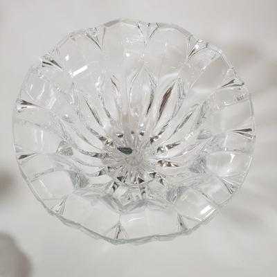 LOT 76D: Durand Crystal Bowl in Original Box with Other Crystal Decor