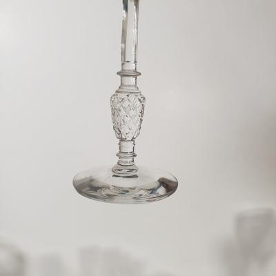 LOT 77D: Interlaken by Rock Sharpe Set of Wine Glasses (6) & Cordial Glasses (12)