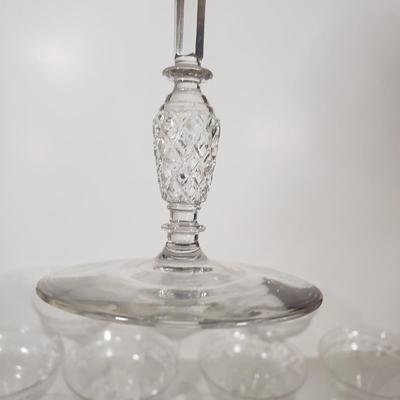 LOT 78D: Interlaken by Rock Sharpe Champagne Glasses Set of 12
