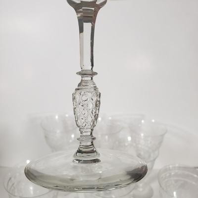 LOT 79D: Interlaken by Rock Sharpe Water Goblets (11)