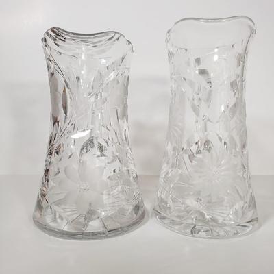 LOT 80D: Beautiful Heavy American Brilliant Cut Glass Pieces