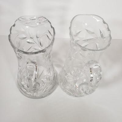 LOT 80D: Beautiful Heavy American Brilliant Cut Glass Pieces