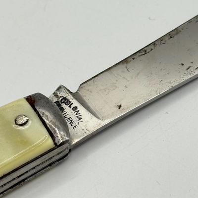 LOT 82J: Collection of Pocket Knives, Wallet, Swank Golf Club Pin & More
