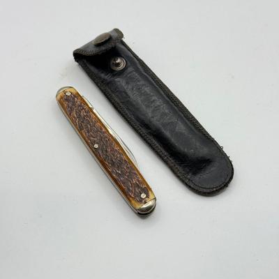 LOT 82J: Collection of Pocket Knives, Wallet, Swank Golf Club Pin & More