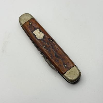 LOT 82J: Collection of Pocket Knives, Wallet, Swank Golf Club Pin & More