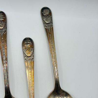 LOT 85J: Commemorative Presidential & Vintage Actress Spoons