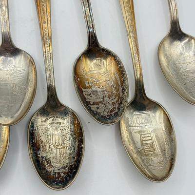 LOT 85J: Commemorative Presidential & Vintage Actress Spoons