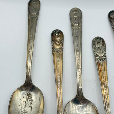 LOT 85J: Commemorative Presidential & Vintage Actress Spoons