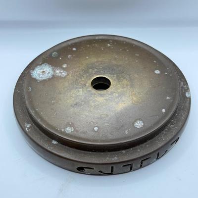 LOT 87G: Brass and Marble Mortar & Pestle Sets