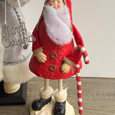 LOT 89G: Collection of Decorative Santas