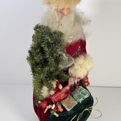 LOT 92G: Collection of Santa’s: Treasures of the Heart, Bit of Christmas & More