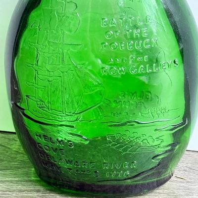 LOT 98G: Painted Woodland Creature Cabinet Doors by Local Pitman Artist Sylvia Ashley, Local NJ Glass Bottles & More