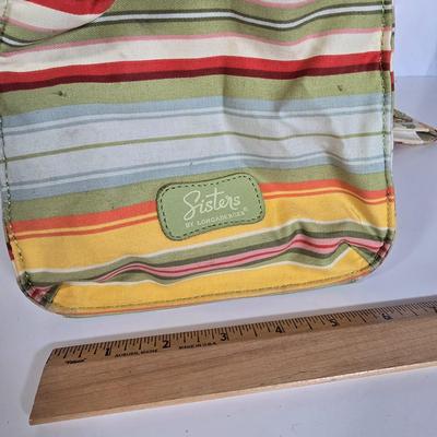 LOT 103G: Sisters by Longaberger Tote with 2 Purses