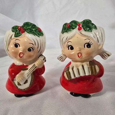 LOT 117G: Willow Tree Figurines, 70's Era Ceramic Angels, Glass Bell, and New In Box Angel Ornaments