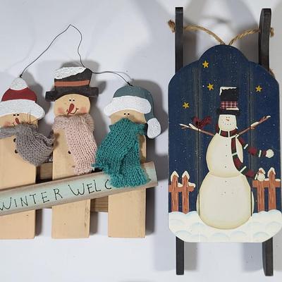 LOT 122G: Various Vintage Christmas Holiday Decorations