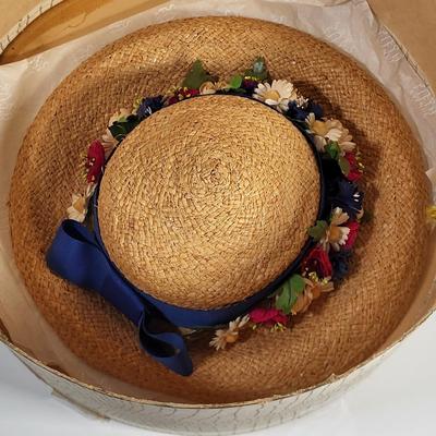 LOT 136G: Three Boxes of Vintage Style Womens Hats
