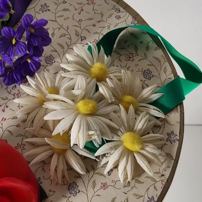 LOT 136G: Three Boxes of Vintage Style Womens Hats