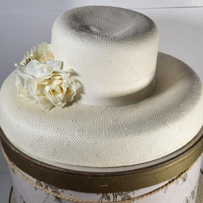 LOT 136G: Three Boxes of Vintage Style Womens Hats
