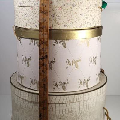LOT 136G: Three Boxes of Vintage Style Womens Hats