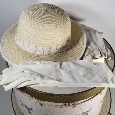 LOT 136G: Three Boxes of Vintage Style Womens Hats