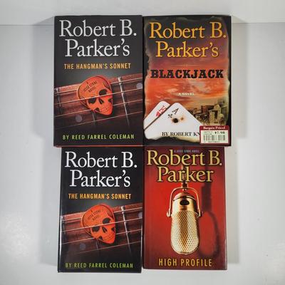 LOT 139G: Collection of Covered Hardback Books from Writer Robert B. Parker