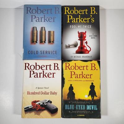 LOT 139G: Collection of Covered Hardback Books from Writer Robert B. Parker