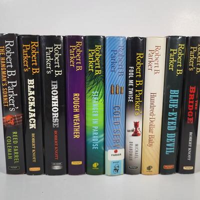 LOT 139G: Collection of Covered Hardback Books from Writer Robert B. Parker