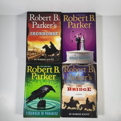 LOT 139G: Collection of Covered Hardback Books from Writer Robert B. Parker