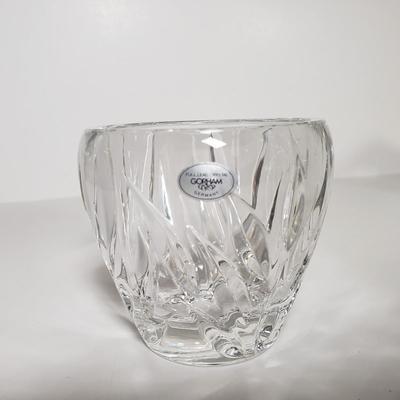 LOT 142D: Antique Late 1800s Large Covered Compote with Collection of Tabletop Crystal and Glassware