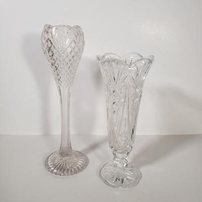 LOT 143D: Heisey Ridgeleigh Covered Lemon Dish, Imperial Candlewick Dishes, Toothpick Holders & More