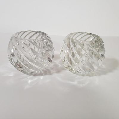 LOT 143D: Heisey Ridgeleigh Covered Lemon Dish, Imperial Candlewick Dishes, Toothpick Holders & More