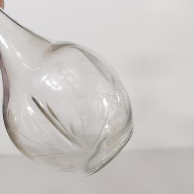 LOT 144D: Collection of Beautiful Etched Glassware; Large Fruit Bowl, Compote & Much More