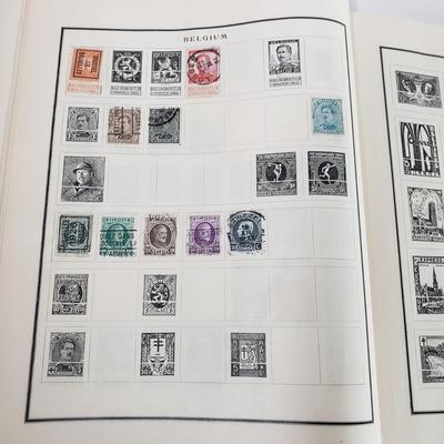 LOT 149D: Collection of Vintage Stamps with Album