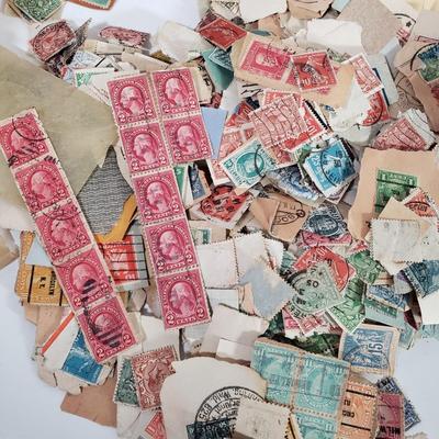 LOT 149D: Collection of Vintage Stamps with Album