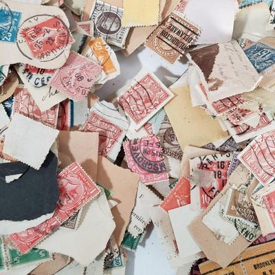 LOT 149D: Collection of Vintage Stamps with Album