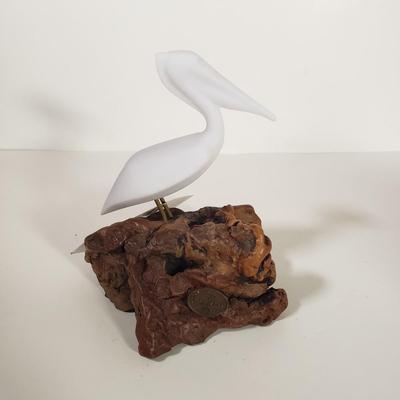LOT 150D: Swarovski Swan, Orrefors, John Perry Pelican, Art Glass Animals, Dolphin Snowglobe & More