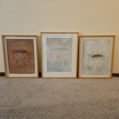 'Scar Series' #'s 3, 4, & 7 by Joyce Blunk (PB-JS)