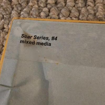 'Scar Series' #'s 3, 4, & 7 by Joyce Blunk (PB-JS)